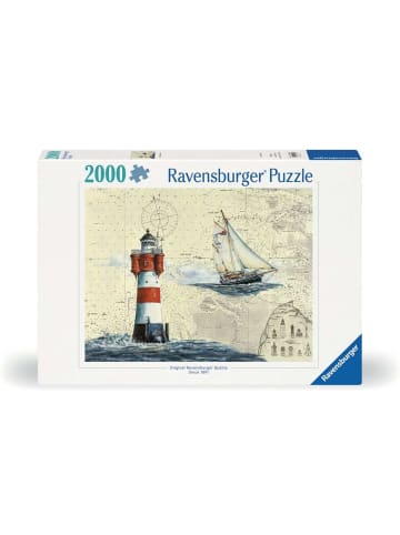 Ravensburger Ravensburger Puzzle 2.000 Teile Romantischer Leuchtturm in bunt