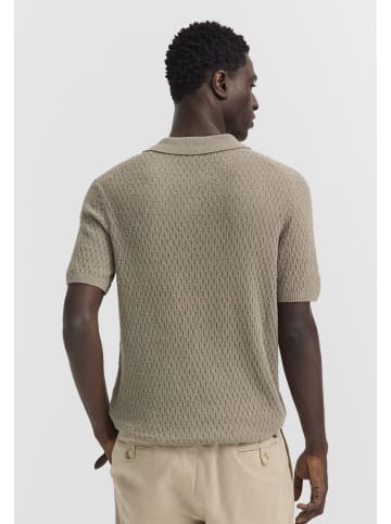 Bugatti Strickpolo in 50-beige