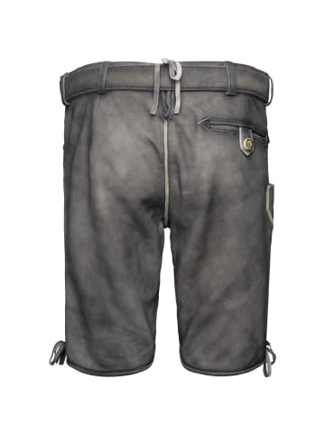 KRÜGER Lederhose Mirko in grau