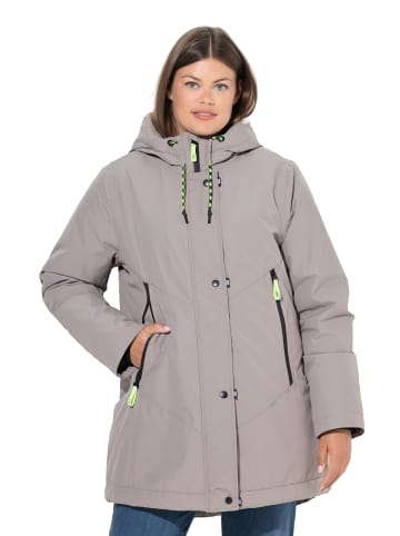 LAURASØN Funktionsjacke in dunkles taupe