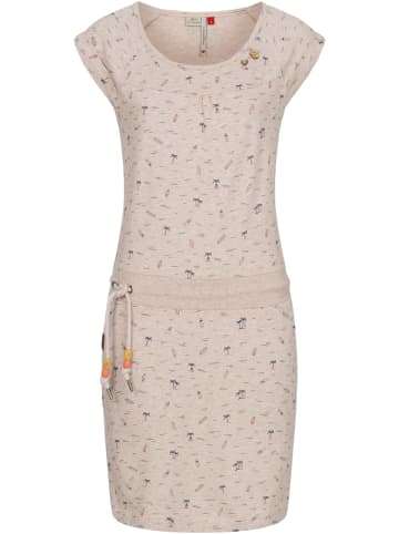 ragwear Sommerkleid Penelope in Beige Print A22