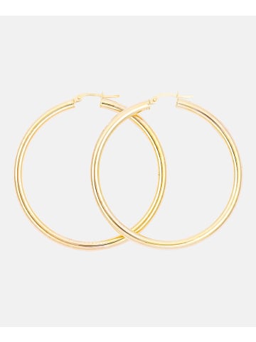 Vanlere Creolen aus 375 Gelbgold