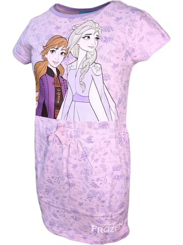Disney Frozen Sommerkleid Disney Frozen Elsa & Anna in Lila