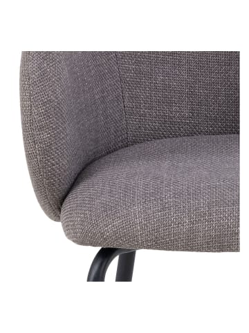 ebuy24 Esszimmerstuhl Eleanor Graubraun 2er Set