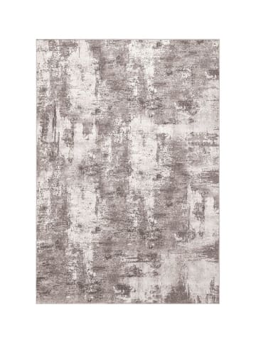 Kurzflor Teppich Verena 132 in Taupe