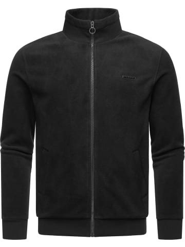 ragwear Sweatjacke Trayne Fleece in Black