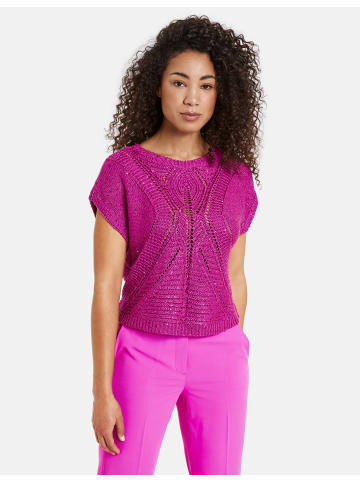 TAIFUN Strick, Shirt, Top, Body in Fuchsia