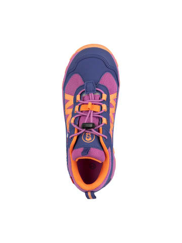 Trollkids Kinder Wanderschuh "Tronfjell low" in Rosa/Blau