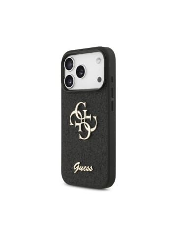 Guess Guess Fixed Glitter Big 4G kompatibel mit iPhone 18 Pro Max in Schwarz