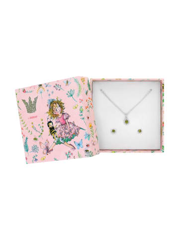 Prinzessin Lillifee Set Silber 925, rhodiniert in Hellgrün