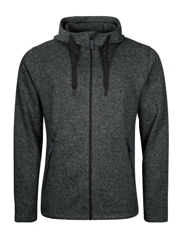 elkline Fleecejacke Lagerfeuer in grey - black