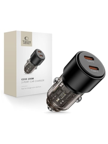 Tech Protect CC03 2 Port PD100W AutoLadegerät