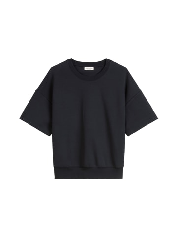 Marc O'Polo Kurzarm-Sweatshirt in Deep Night Blue