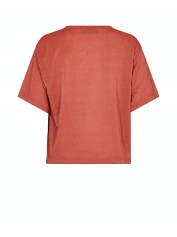 Mos Mosh Rundhals T-Shirt für Damen in orange