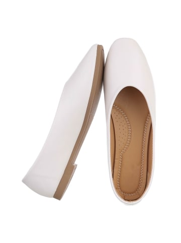 Ital-Design Ballerina in Weiß