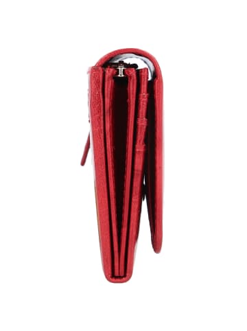 mano Donna Aurona Geldbörse RFID Leder 19 cm rot