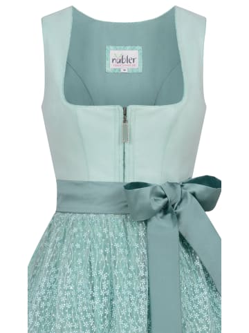 Nübler Midi Dirndl Gundi in Aqua