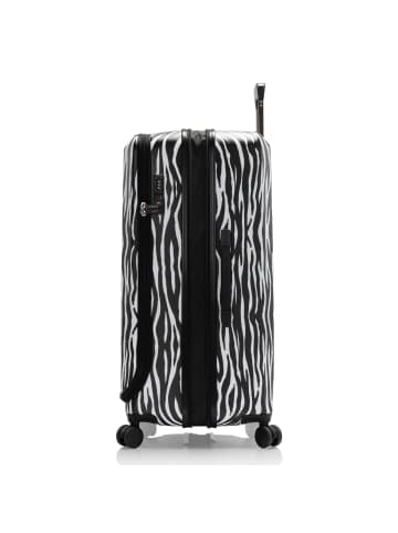 Heys EZ Fashion 4 Rollen Trolley L 76 cm mit Dehnfalte in zebra