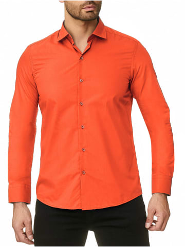 RESLAD Hemd Uni in orange