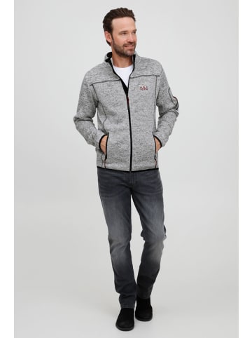 FQ1924 Fleecejacke FQBikker in Grau