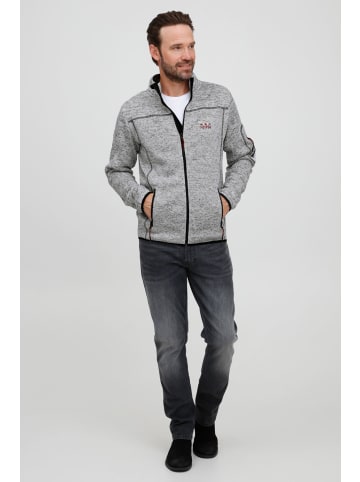 FQ1924 Fleecejacke in grau