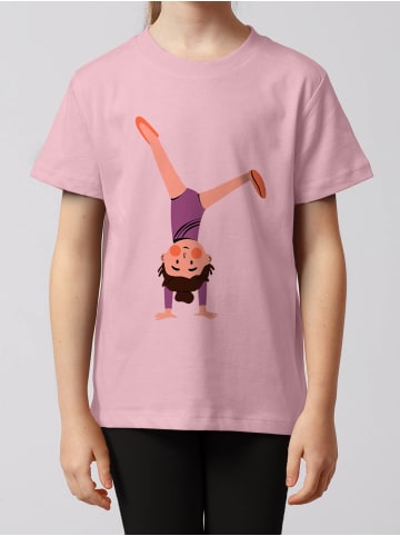 wat? Apparel T-Shirt Turnen in Rosa
