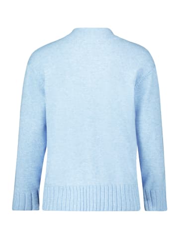 Betty Barclay Strickpullover mit Kragen in Patch Light Blue/Light Blue