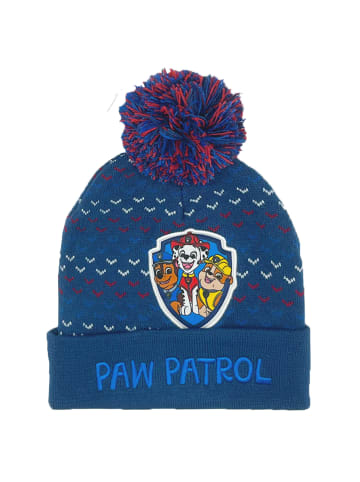 Paw Patrol Bommel-Mütze in Blau