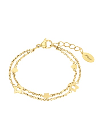 S. Oliver Jewel Armband Edelstahl in Gold