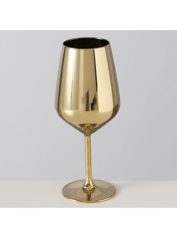 Boltze Weinglas Adora metallic in gold