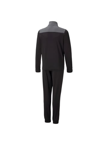 Puma Trainingsanzug Colorblock Poly Suit CL in schwarz
