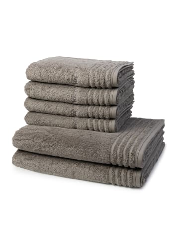 Vossen 4 X Handtuch 2 X Duschtuch im Set Vienna Style Supersoft in Pepplestone