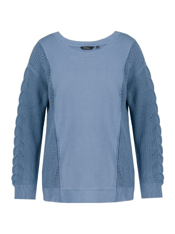 Ulla Popken Sweatshirt in denimblau