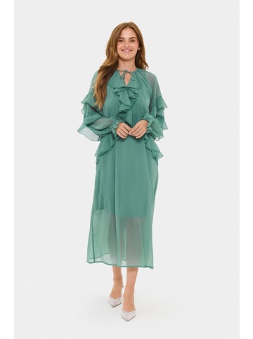 SAINT TROPEZ Kleid JacelynSZ Lockere Passform in Sagebrush Green