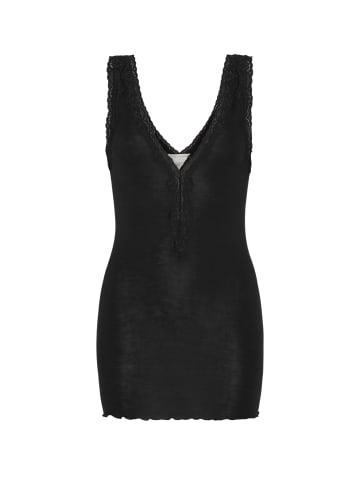 Seamless Basic Top Woollen in Black