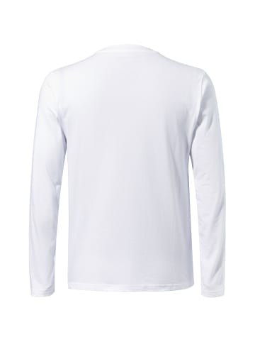 Berghaus M BIG LOGO LS TEE in Weiß