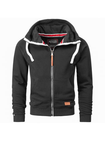 Alessandro Salvarini Jacke A. Salvarini Herren Sweatjacke AS192 in Anthrazit