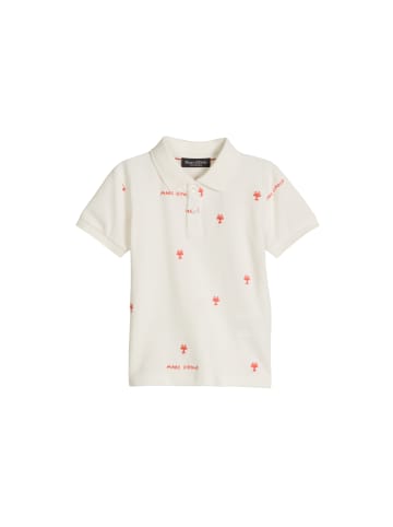 Marc O'Polo KIDS-BOYS Poloshirt in White Cotton
