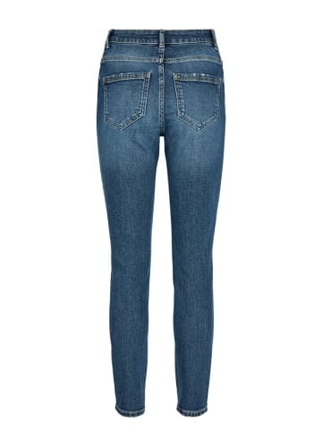 NÜMPH Slim Fit Jeans für Damen in blau