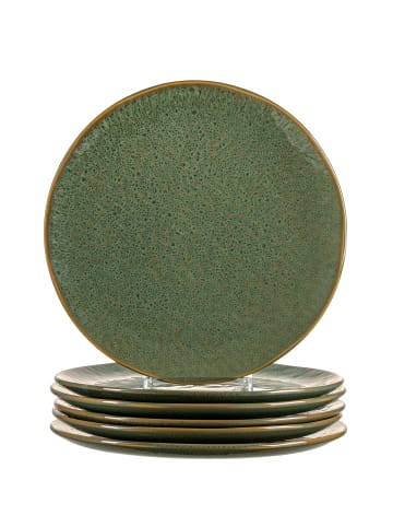 LEONARDO Keramikteller MATERA 6er-Set 27 cm grün