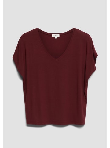 s.Oliver T-Shirt in 3903_bordeaux