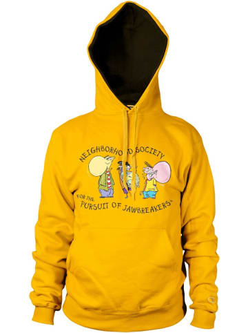 Cartoon Network Hoodie "Ed, Edd n Eddy Neighborhood Society Hoodie" in Gold