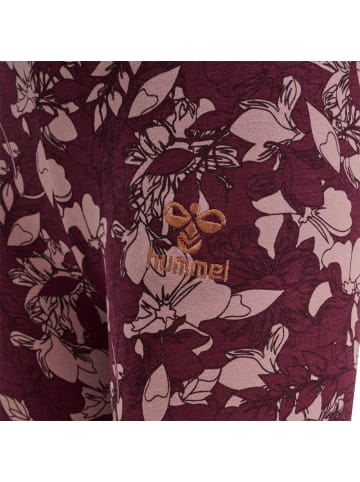 Hummel Kinder Leggings "Hazel Tights" in Rot