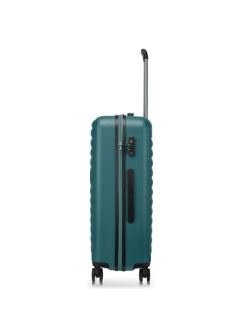 Roncato Ibiza 4 Rollen Trolley M 65 cm in smaragd