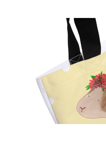 Mr. & Mrs. Panda Tragebeutel Meerschweinchen Weisheit ohne Spruch in Gelb Pastell