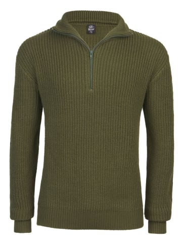 Brandit Pullover in Grün