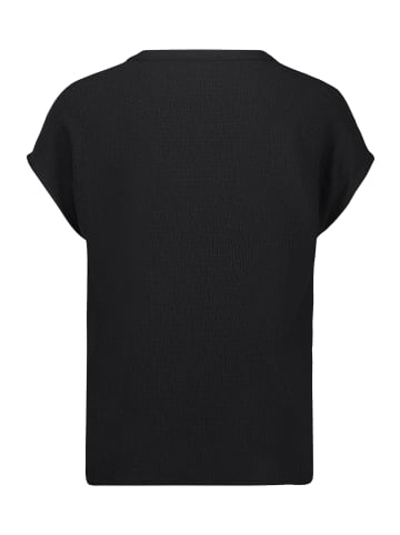 Betty Barclay Basic Shirt mit V-Ausschnitt in Schwarz