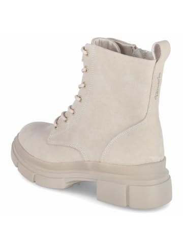 Tamaris Combat Boots in Beige