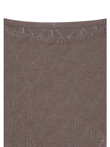 Vivance Langarmshirt in beere, taupe