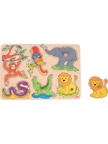 Goki Soundpuzzle Zootiere, mit Tierstimmen - ab 3 Jahren